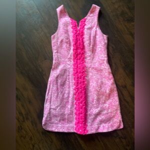 Lilly Pulitzer Pink Textured Dress